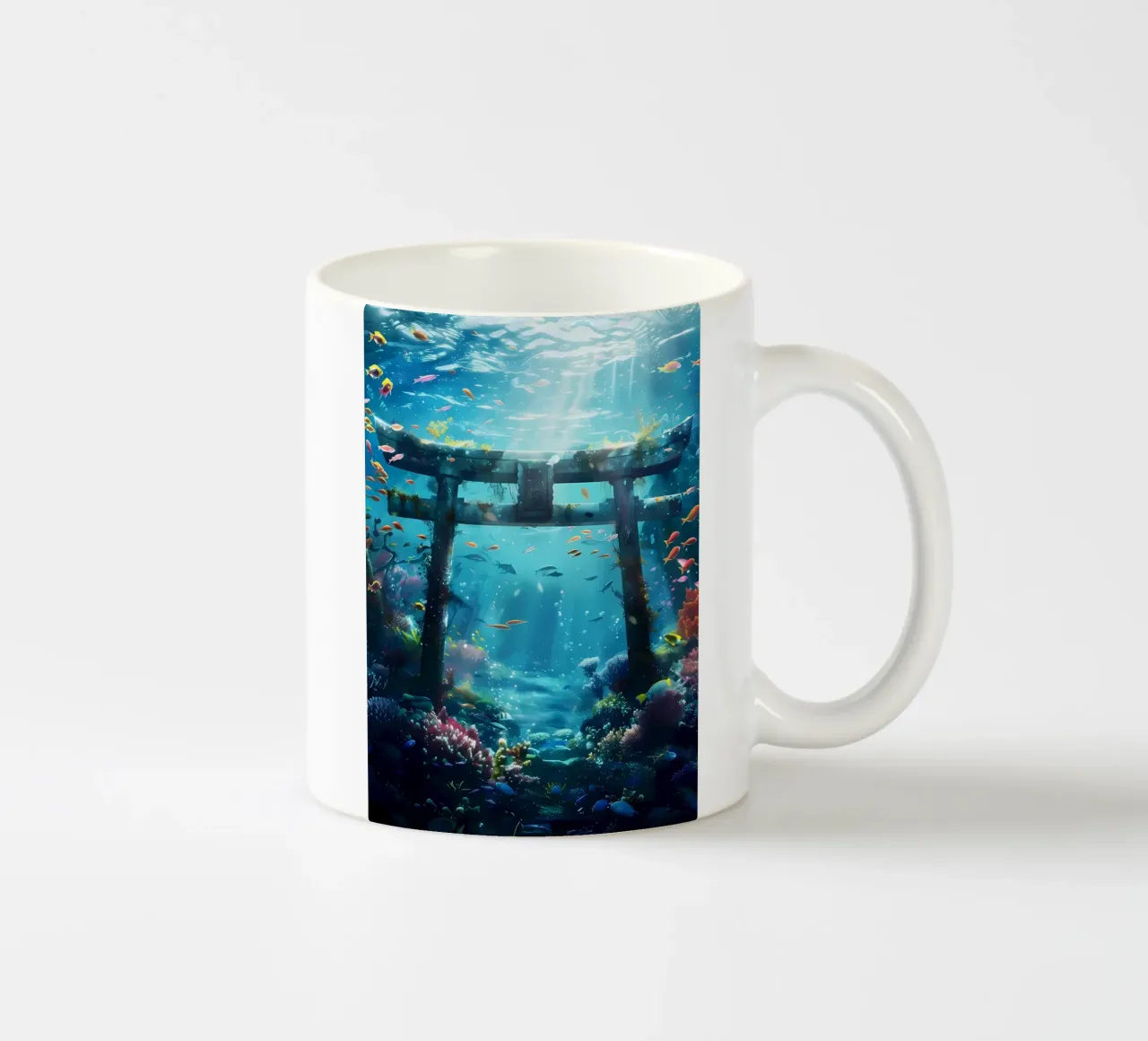 Porta Torii subacquea tazza in ceramica da Ginnery