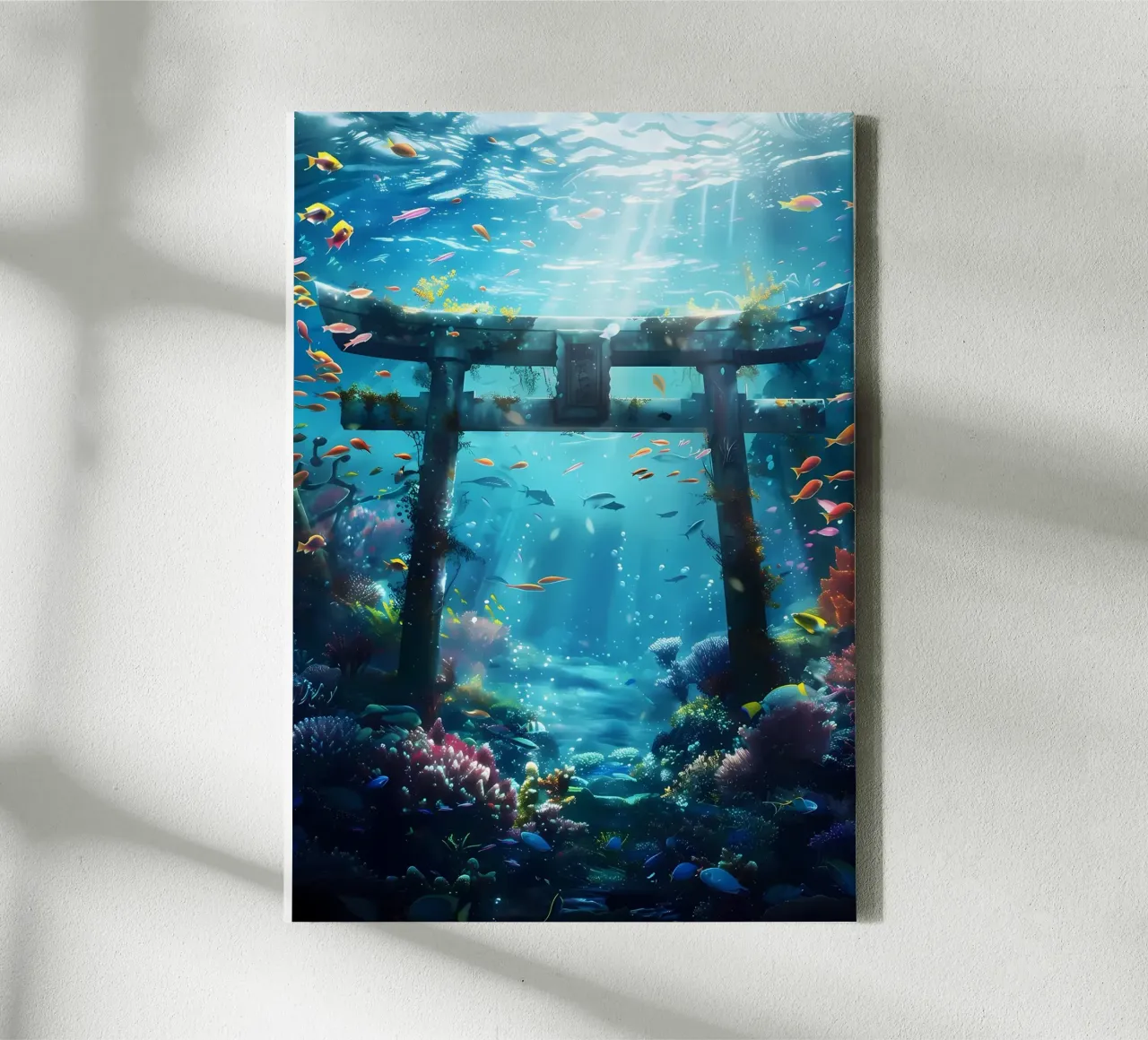 Porta Torii subacquea tela con Cornice a cassetta da Ginnery