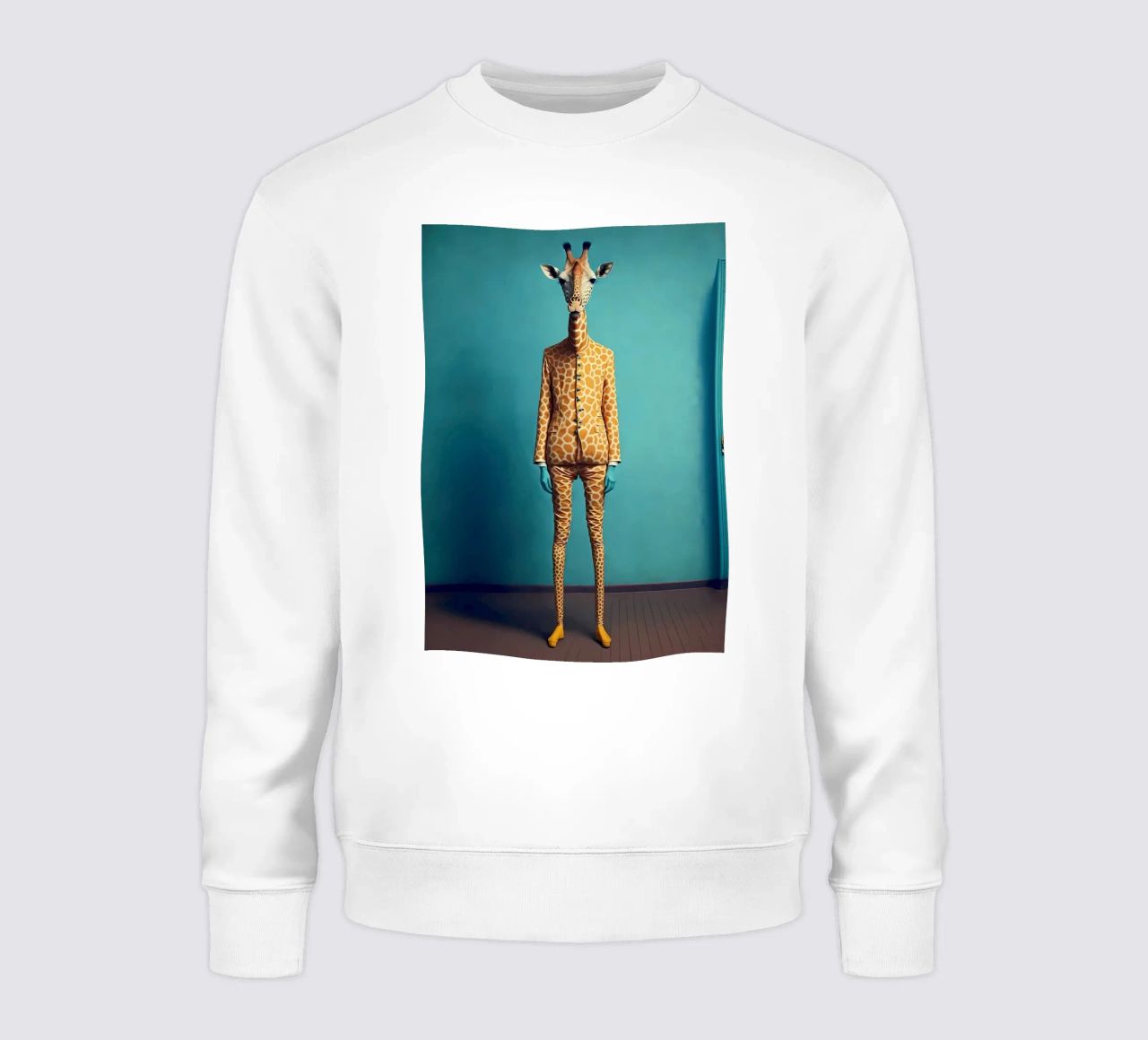 Ritratto di giraffa felpa da Mikesell