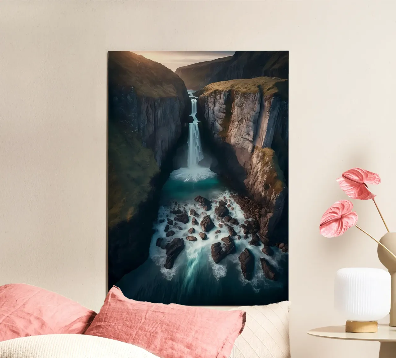 Cascata che scorre alluminio dibond da Mikesell