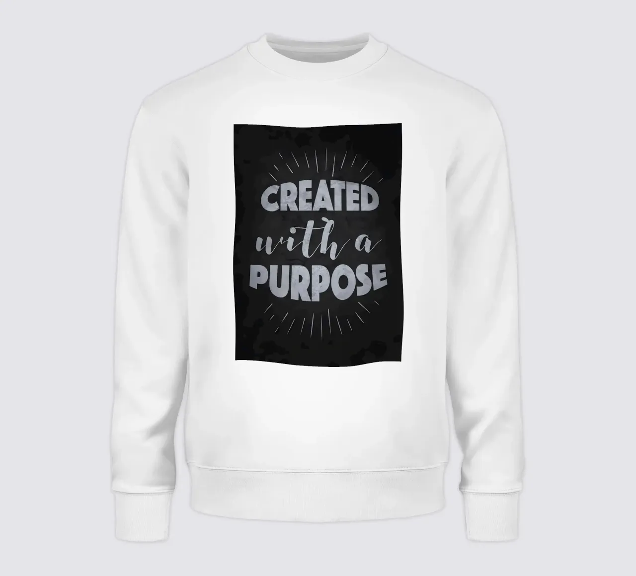 Creato con uno scopo Dio felpa da Delaplane