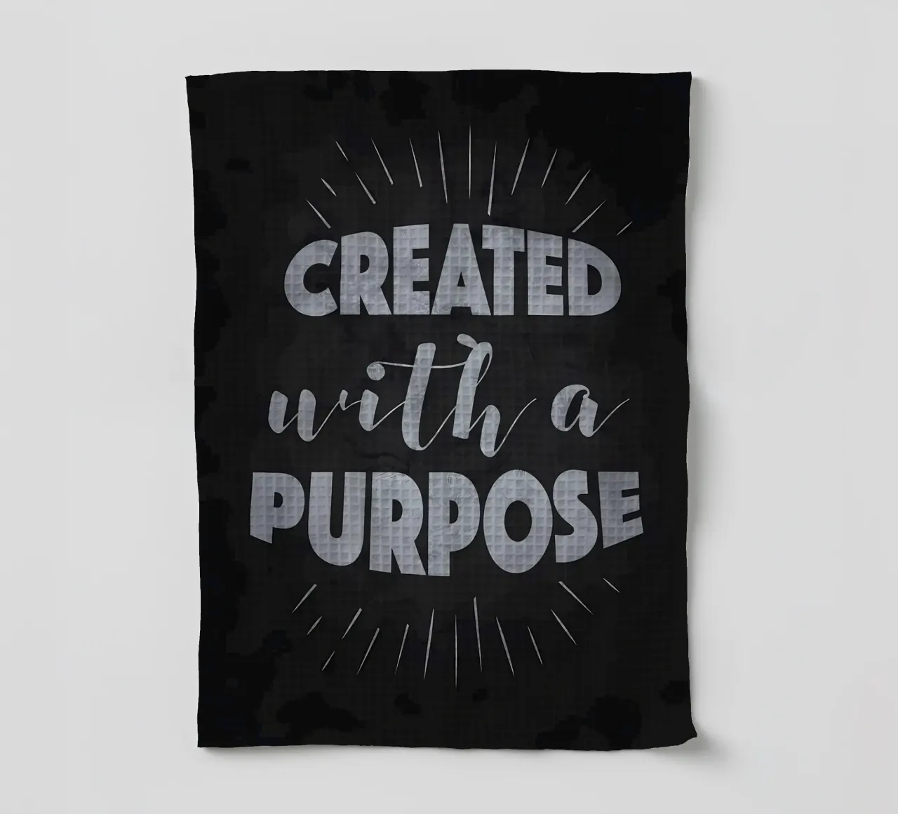 Créé dans un but précis Dieu torchon de Delaplane