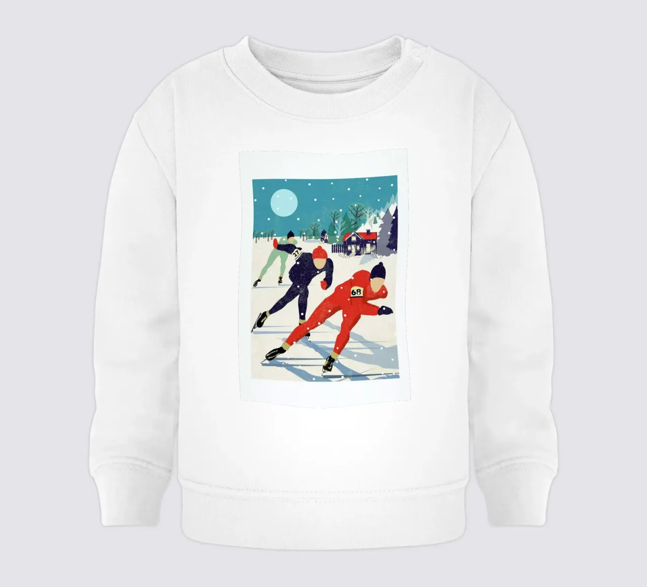 Speed Skaters felpa neonato da Rocket68