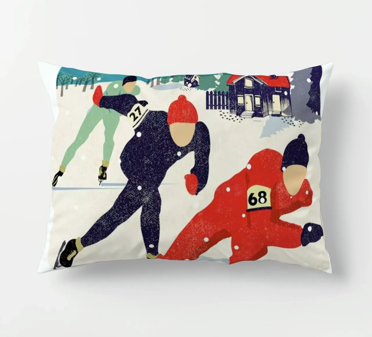 Speed Skaters cuscino da Rocket68