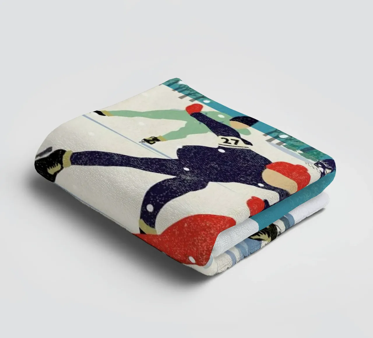 Speed Skaters asciugamano da bagno da Rocket68