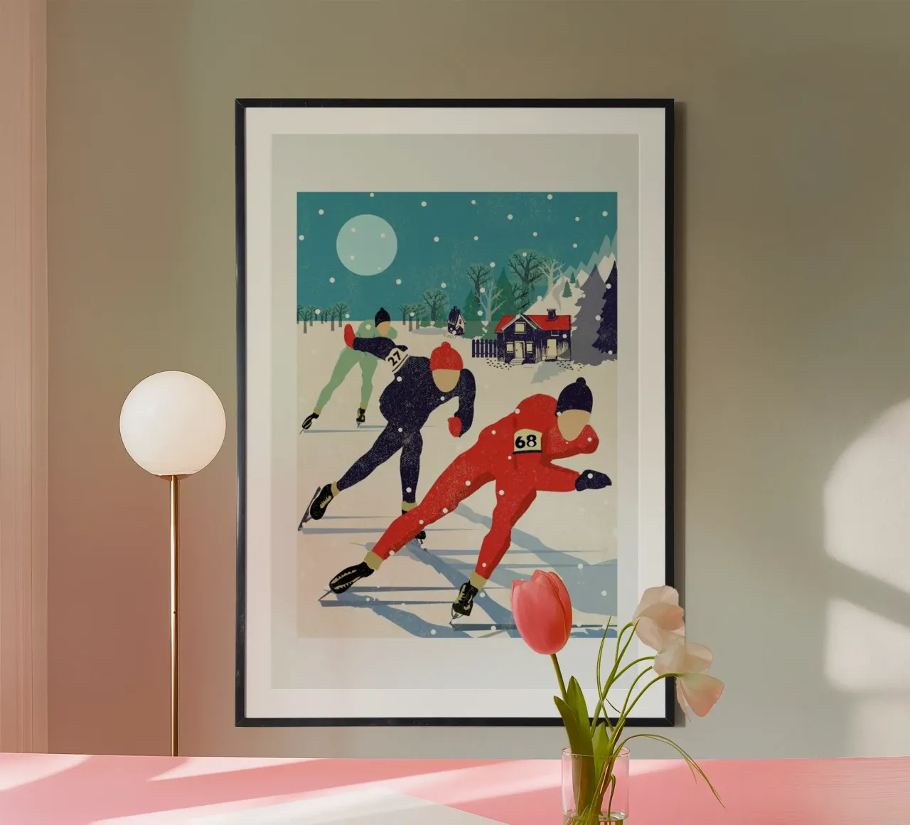 Speed Skaters poster da Rocket68