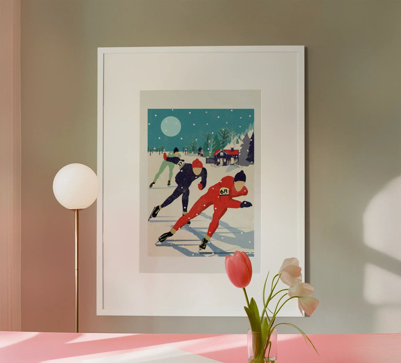 Speed Skaters poster de Rocket68