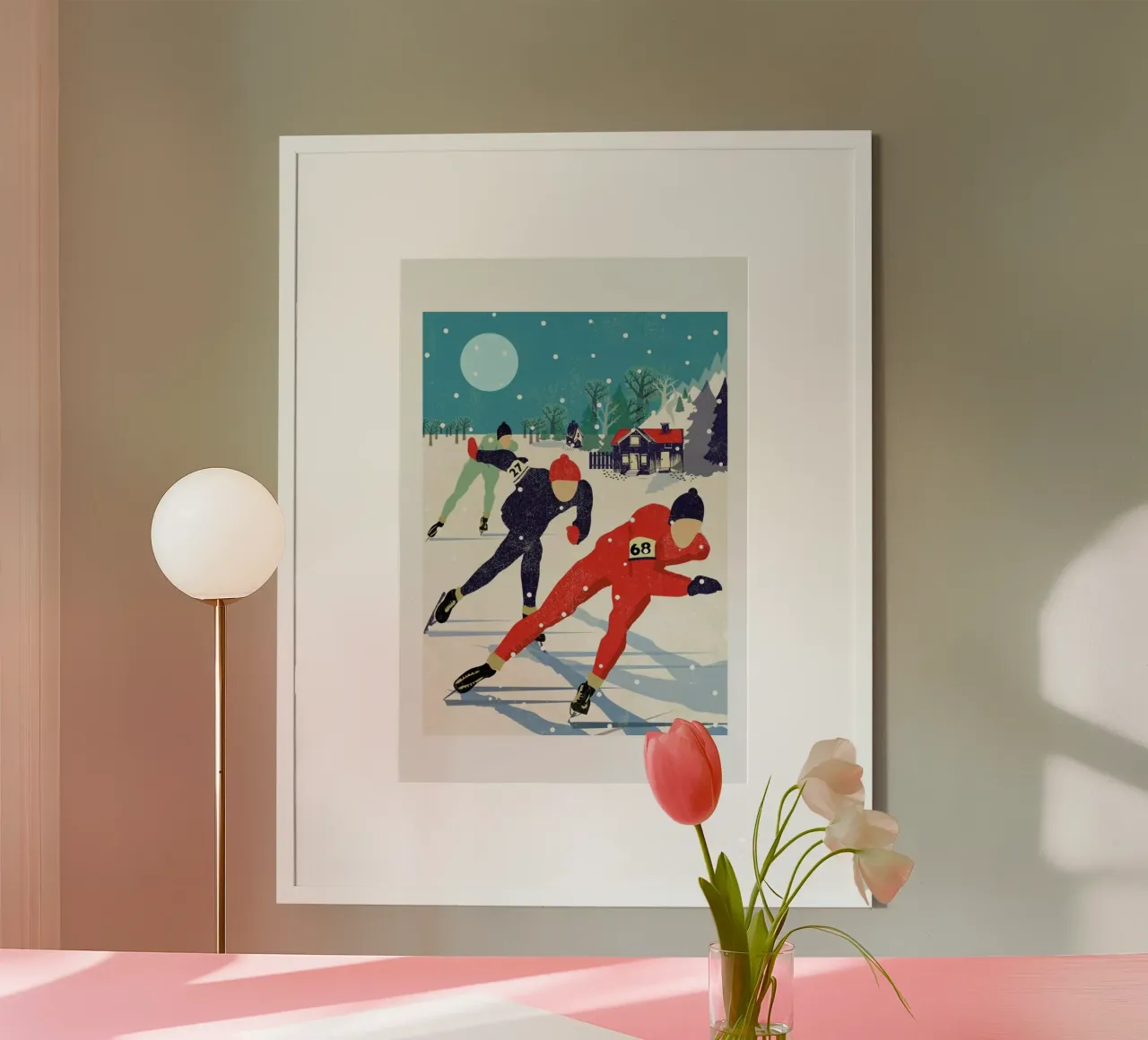 Speed Skaters poster da Rocket68