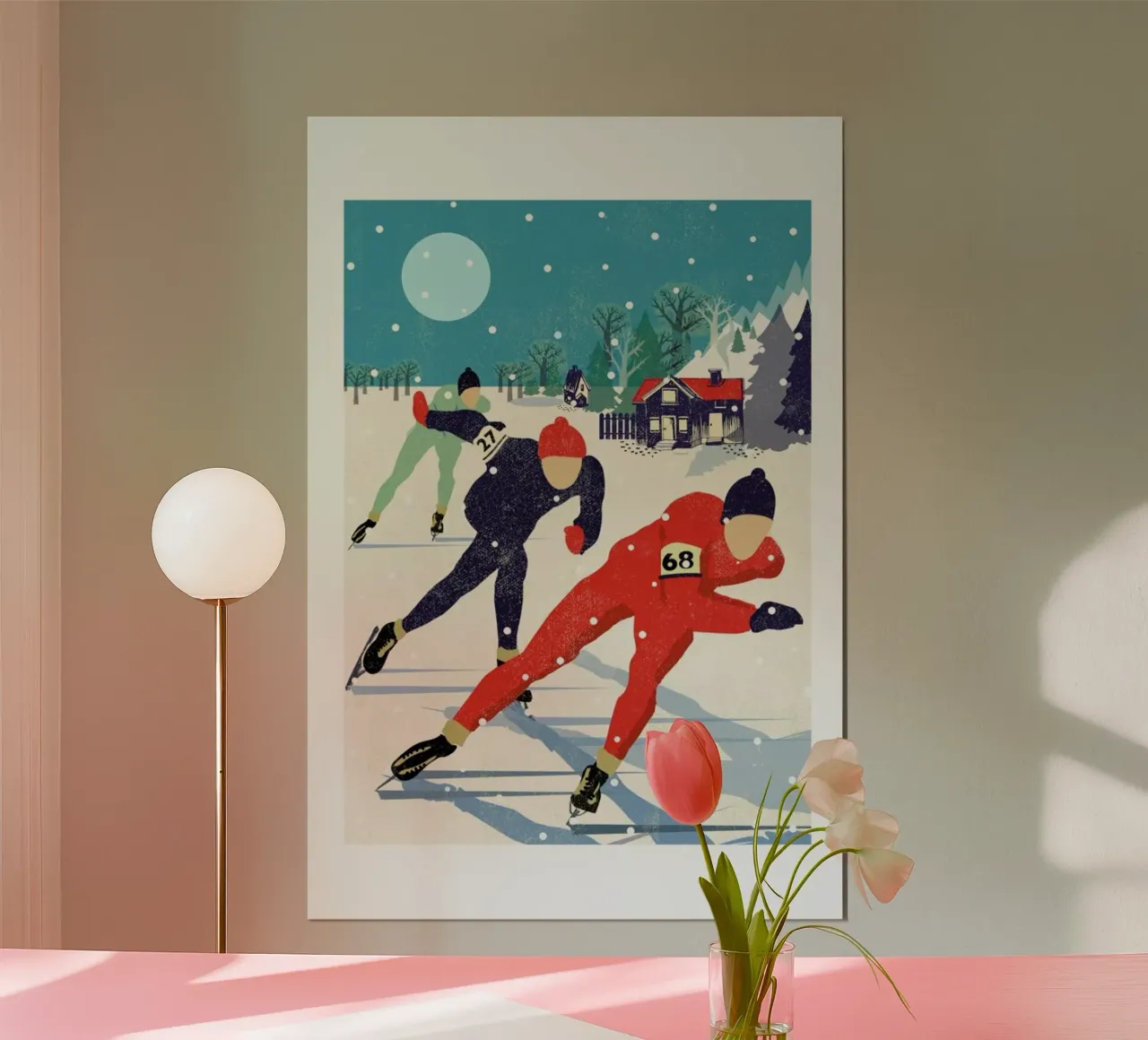 Speed Skaters poster da Rocket68