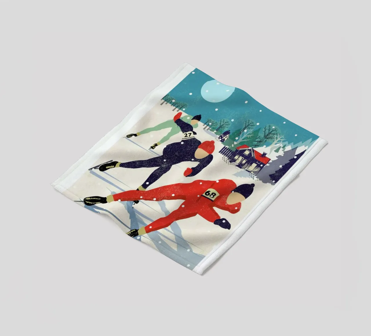 Speed Skaters coperta in pile da Rocket68