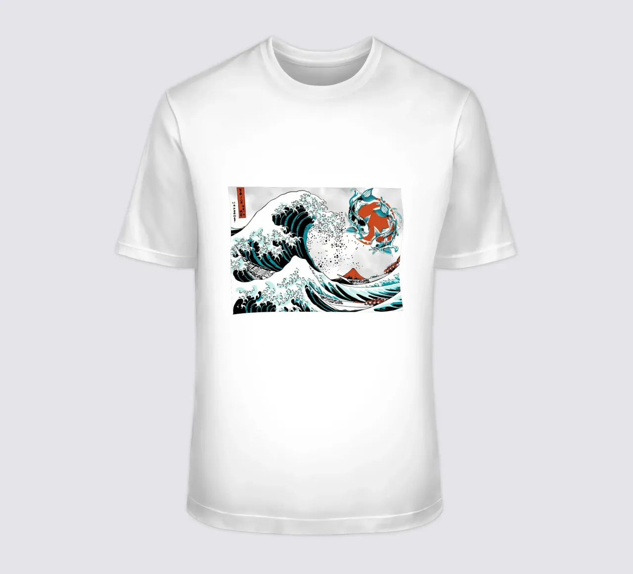 Pesce Koi giapponese Yin Yang t-shirt da Mikesell