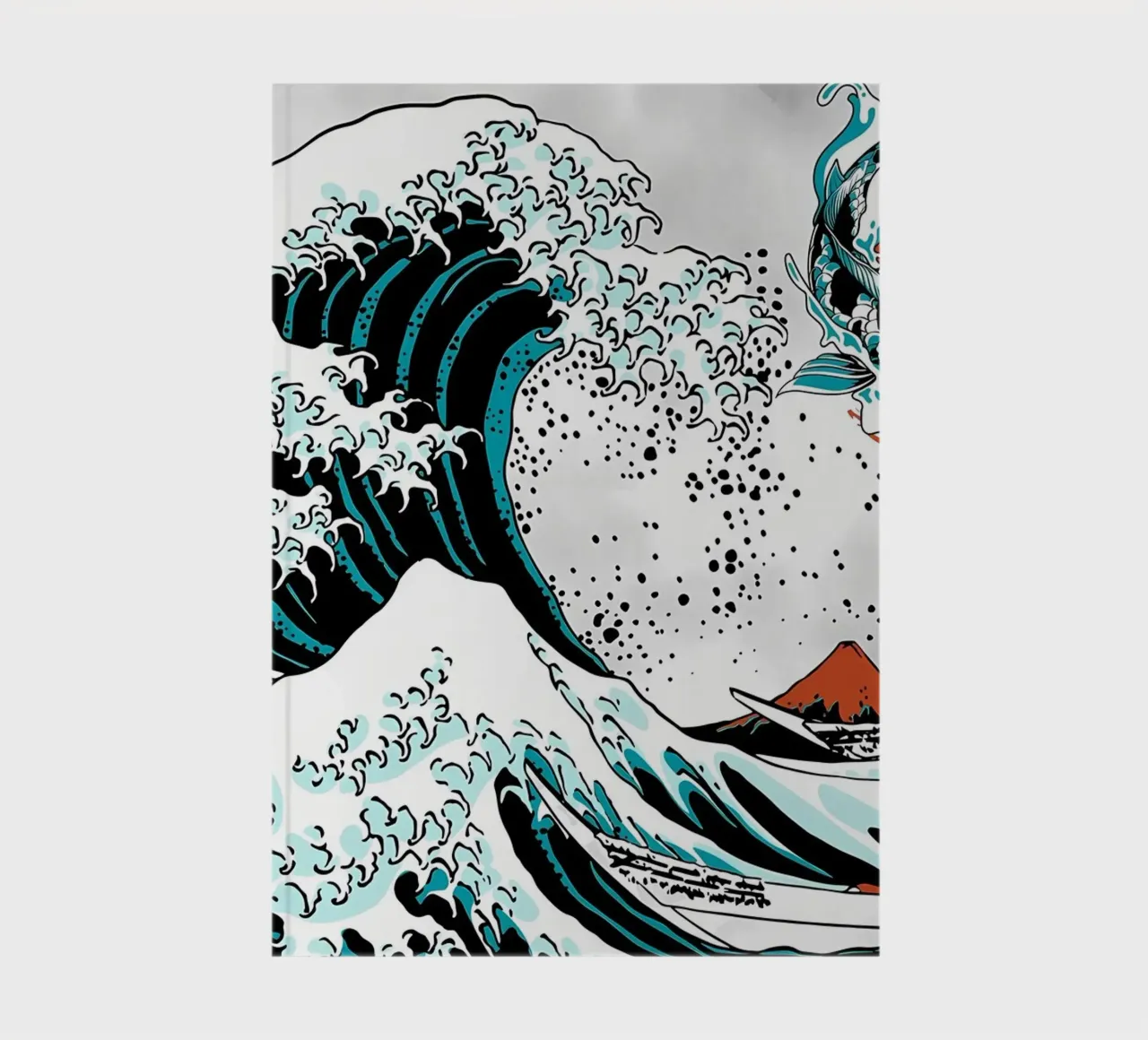 Pesce Koi giapponese Yin Yang diario da Mikesell