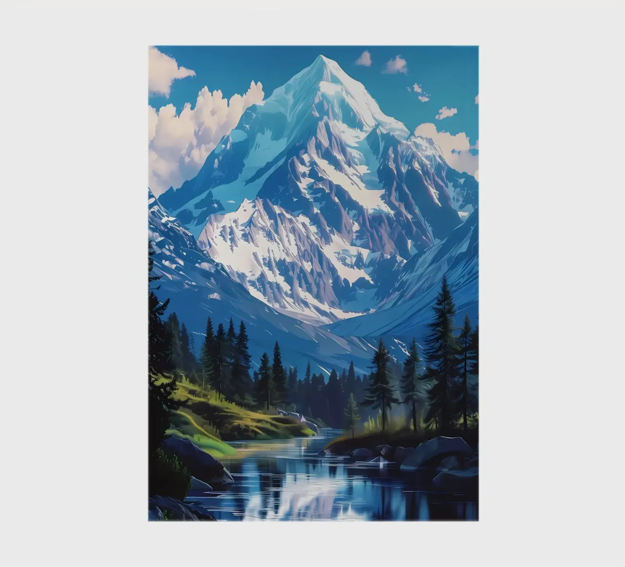 Montagne Paysage Nature carnet de notes de Ginnery