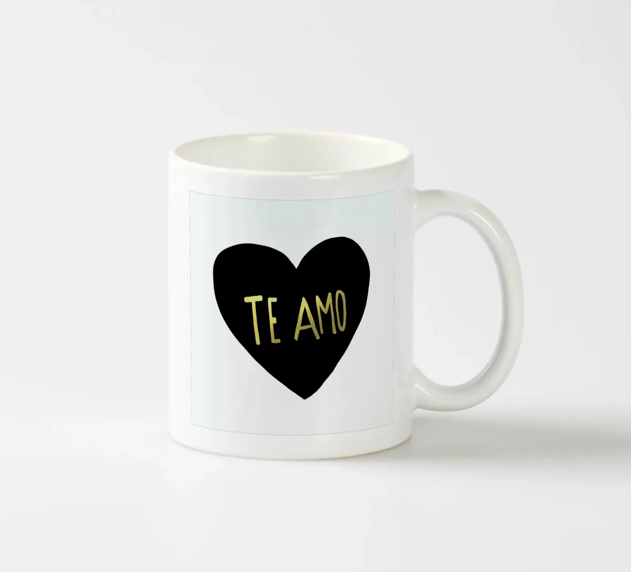 Te amo tazza in ceramica da Leah Flores