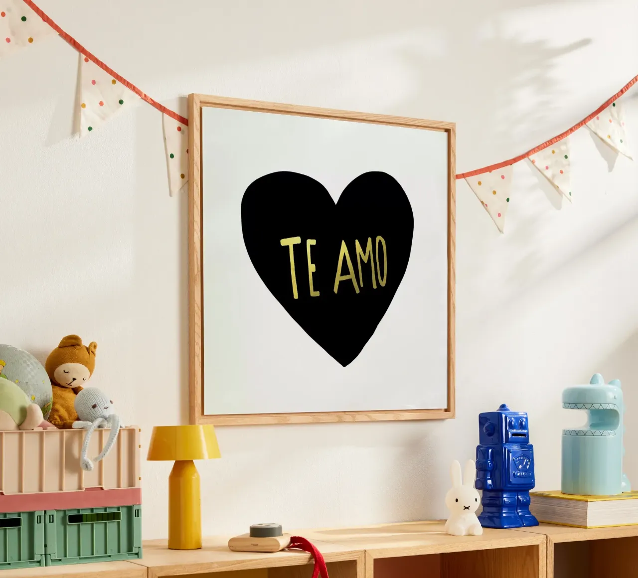 Te amo plexiglass da Leah Flores