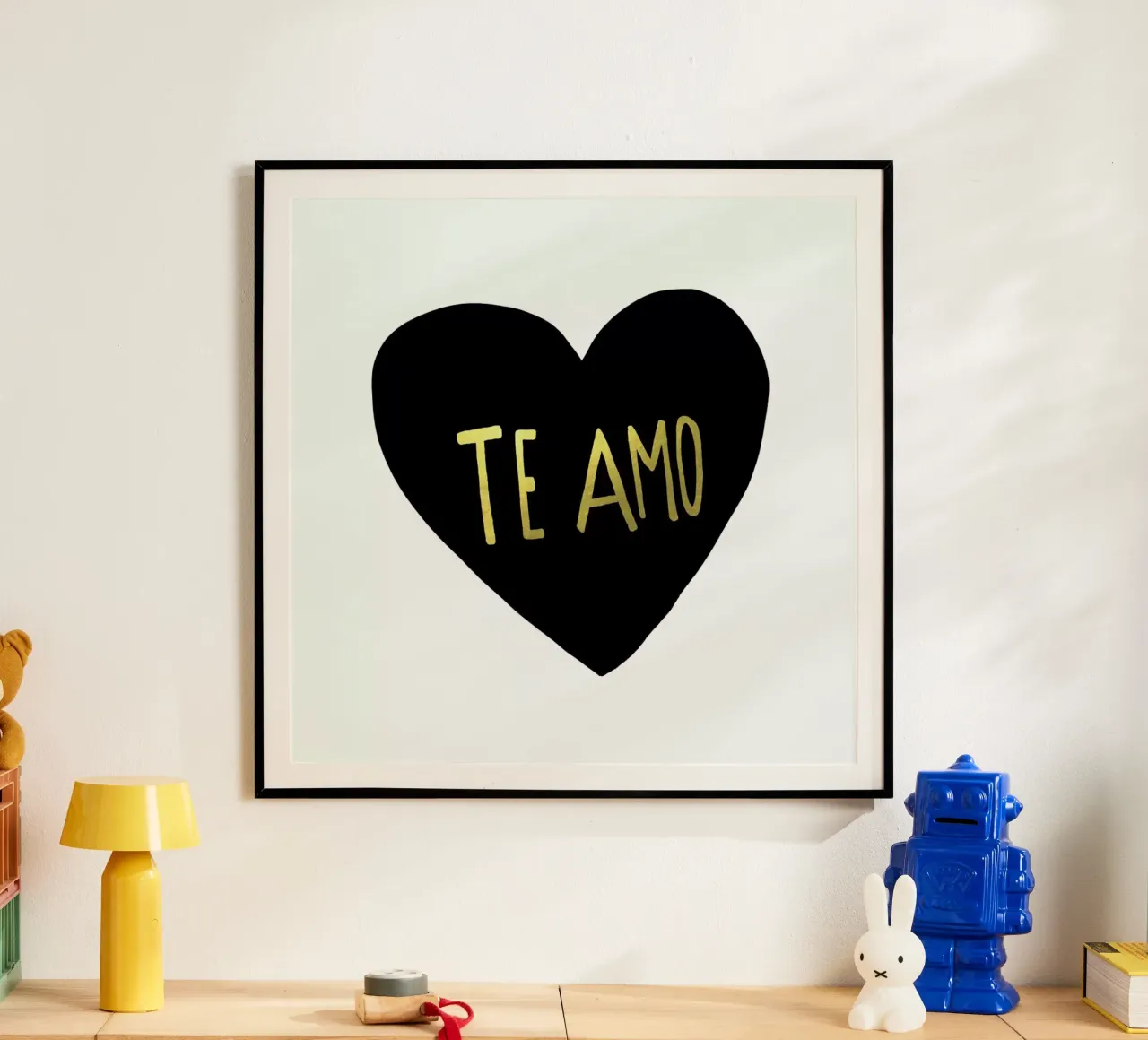 Te amo poster da Leah Flores