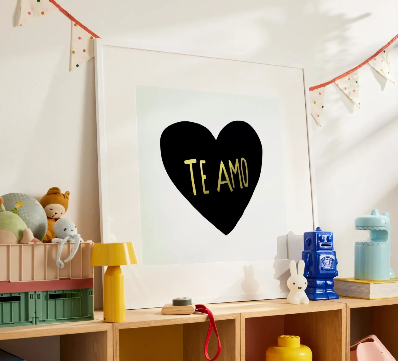 Te amo poster da Leah Flores