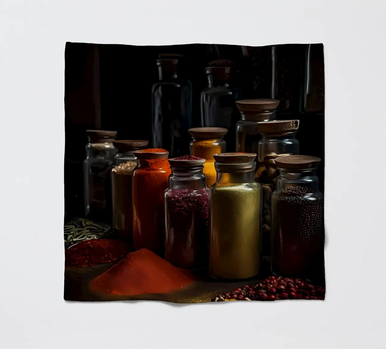 Spezie Cibo e cucina coperta in pile da Mikesell