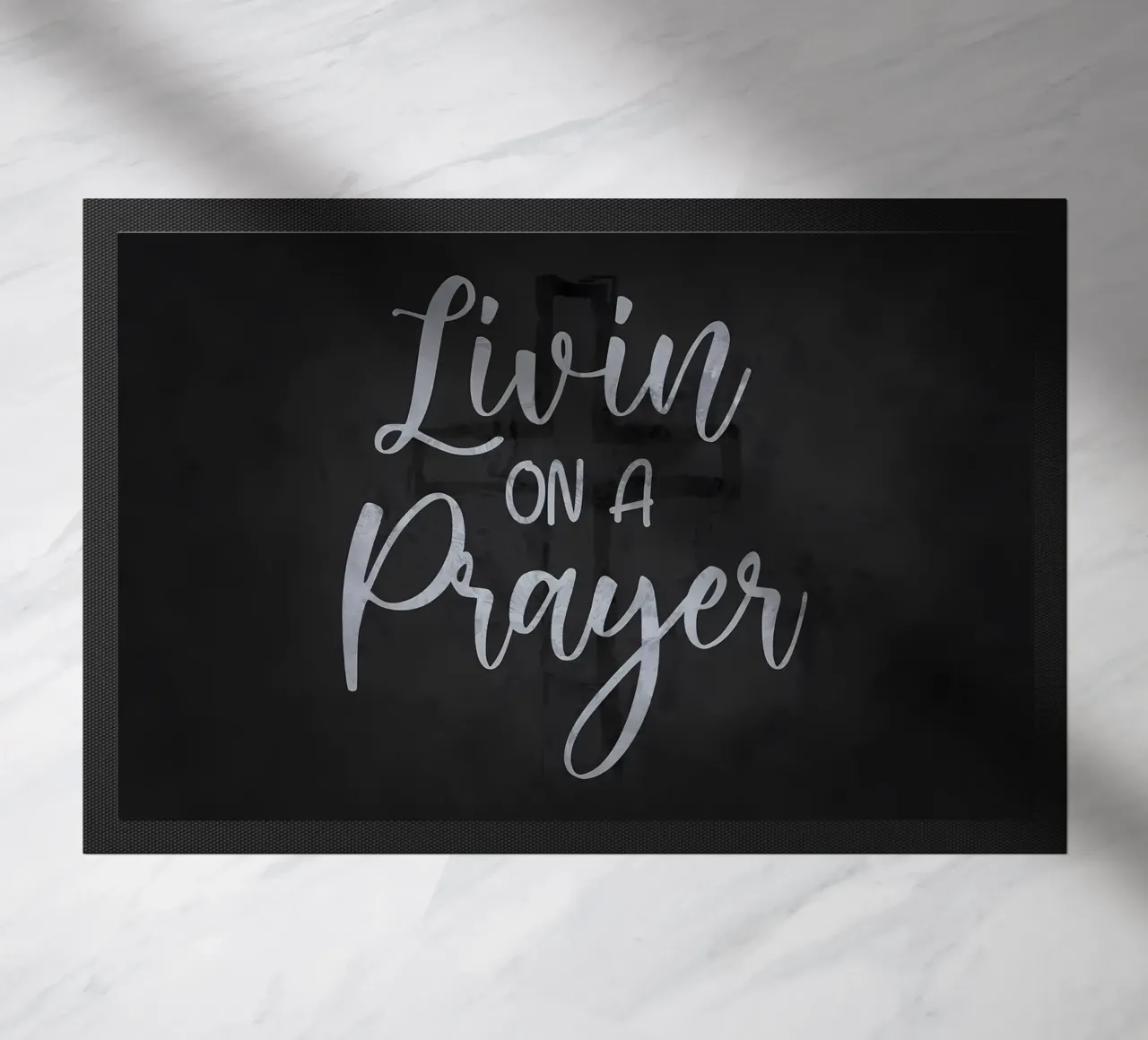 Livin On A Prayer felpudo de Delaplane