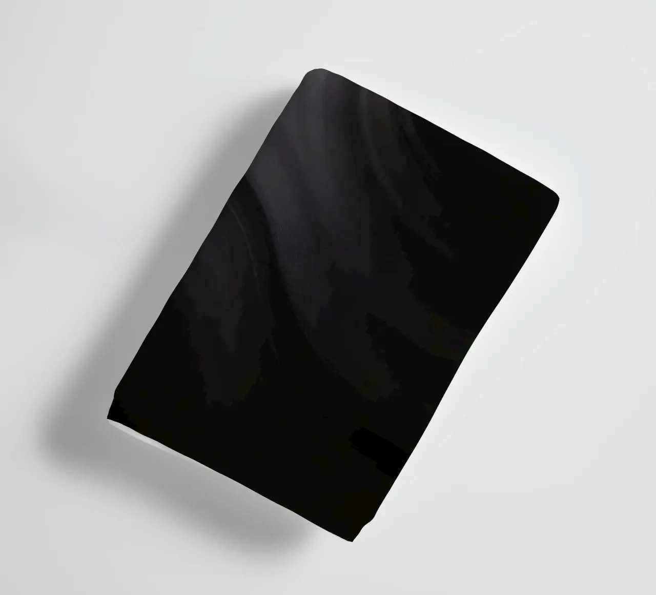 Elegant abstract black and gray swirls towel by DesignDoodle