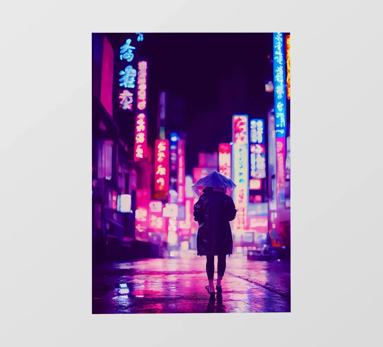 Tono Cyberpunk pellicola backlit da Mikesell