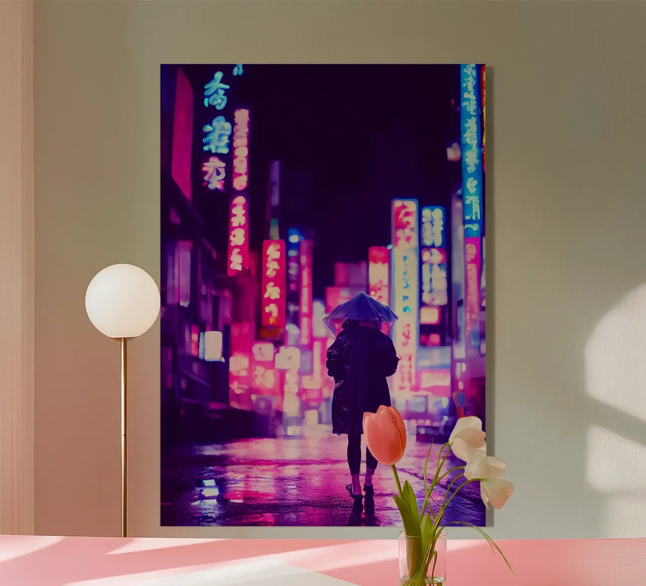 Cyberpunk Tone Acryl-Glas von Mikesell