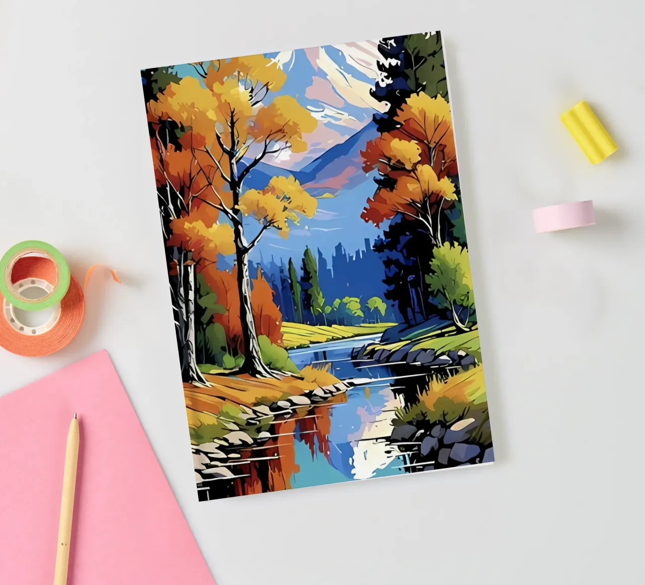Minimalist Poster 260 notebook by Kadynce