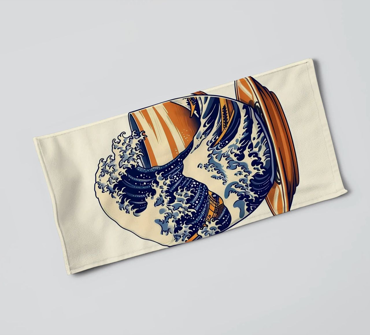 Mystical Phoenix Bird towel by Ruth