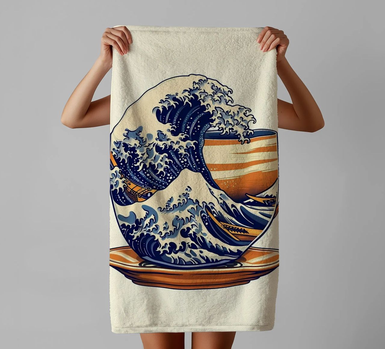 Mystical Phoenix Bird towel by Ruth