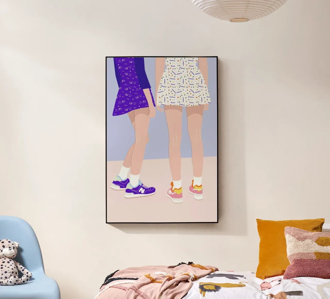 Girlfriends plexiglass da Céleste Wallaert