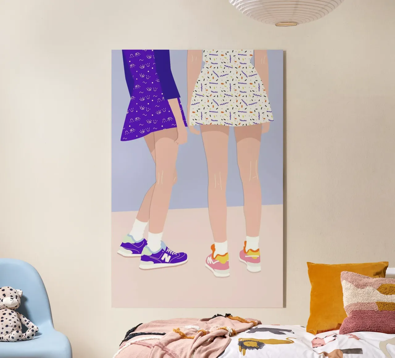 Girlfriends plexiglass da Céleste Wallaert