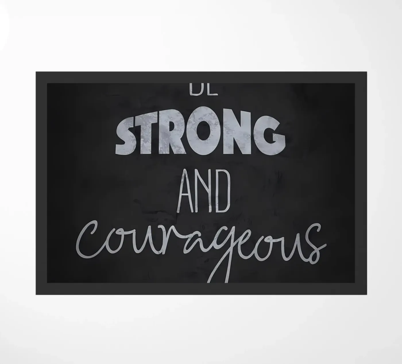 Siate forti e coraggiosi zerbino da Delaplane