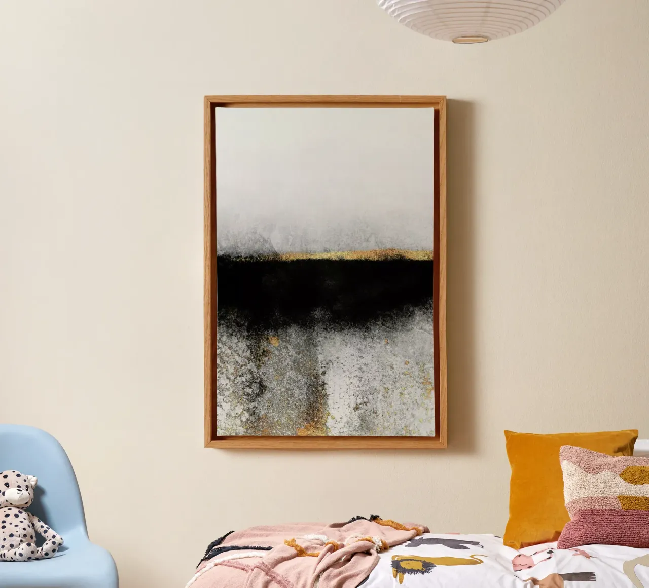 Soot and Gold tela con Cornice a cassetta da Elisabeth Fredriksson