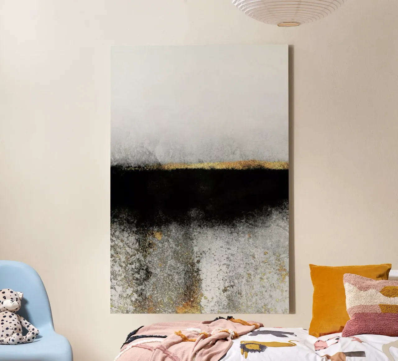 Soot and Gold tela con Cornice a cassetta da Elisabeth Fredriksson