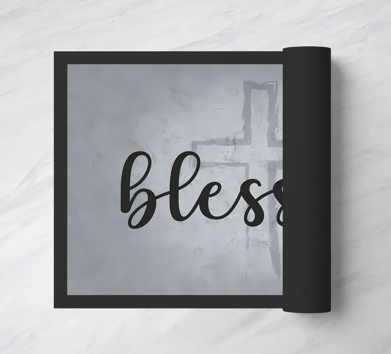 Blessed doormat by Delaplane