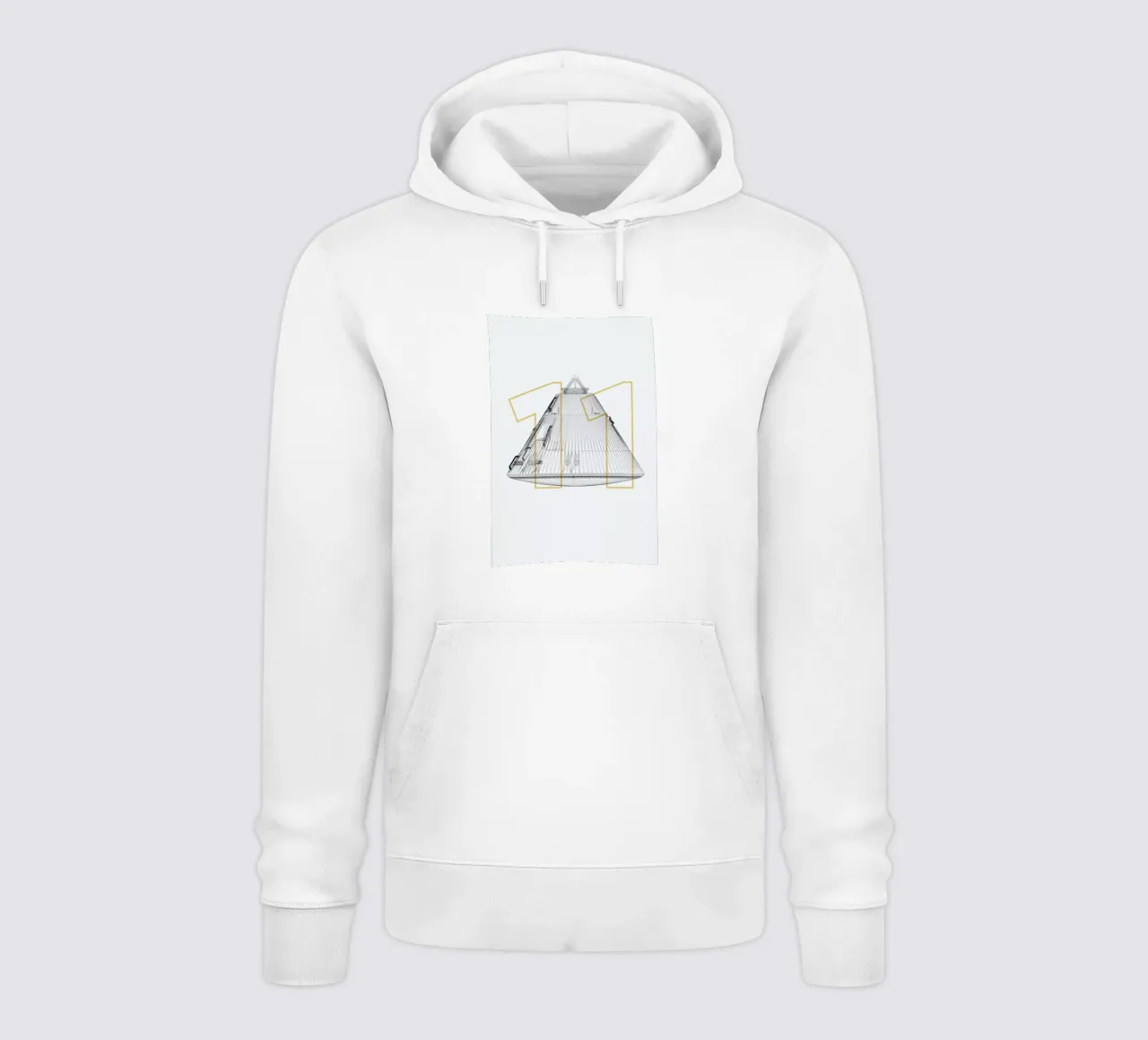 Apollo 11 1 felpa con cappuccio da Marc Schulthess