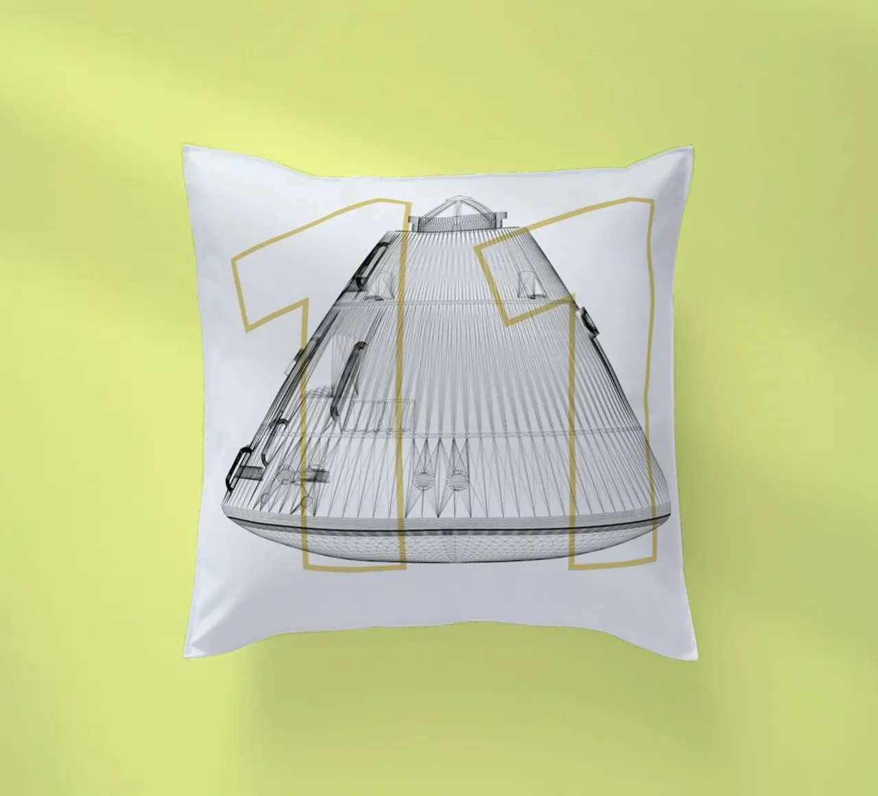 Apollo 11 1 cuscino da Marc Schulthess