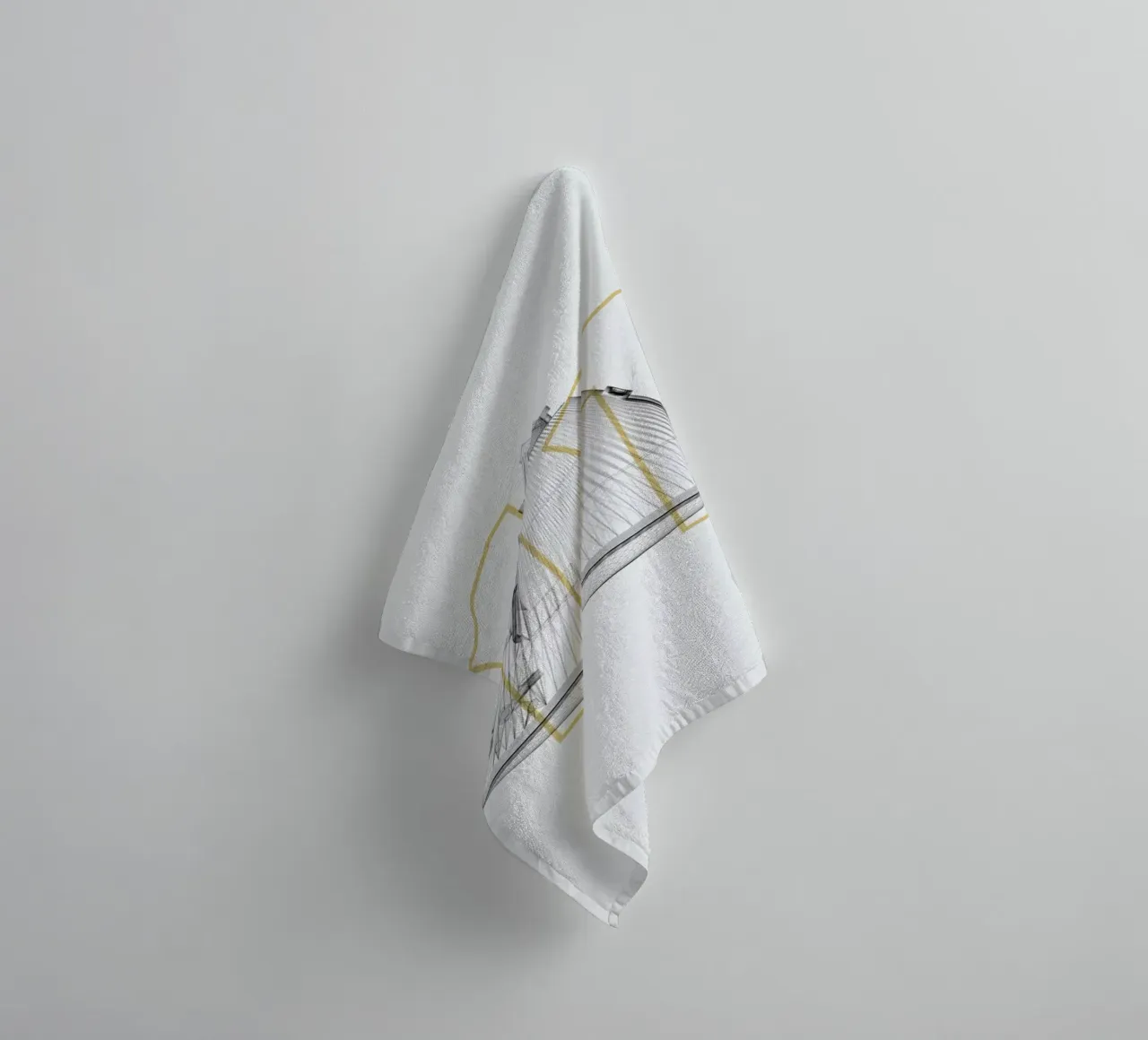 Apollo 11 1 asciugamano da bagno da Marc Schulthess