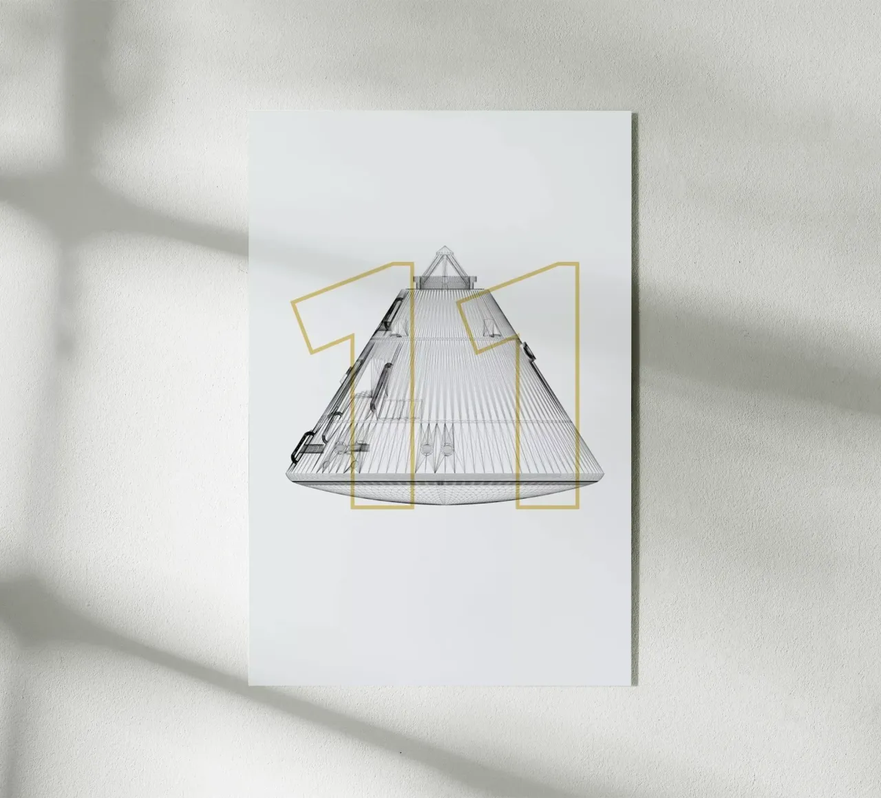 Apollo 11 1 plexiglass da Marc Schulthess