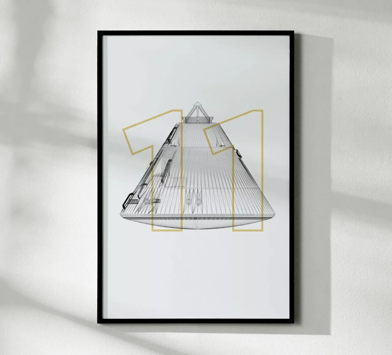 Apollo 11 1 poster da Marc Schulthess