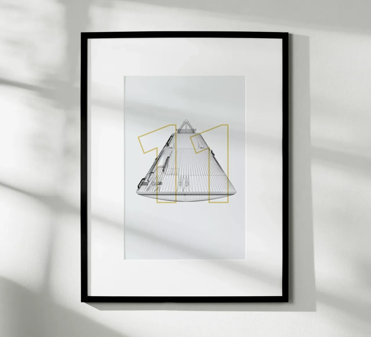 Apollo 11 1 carta hahnemühle da Marc Schulthess