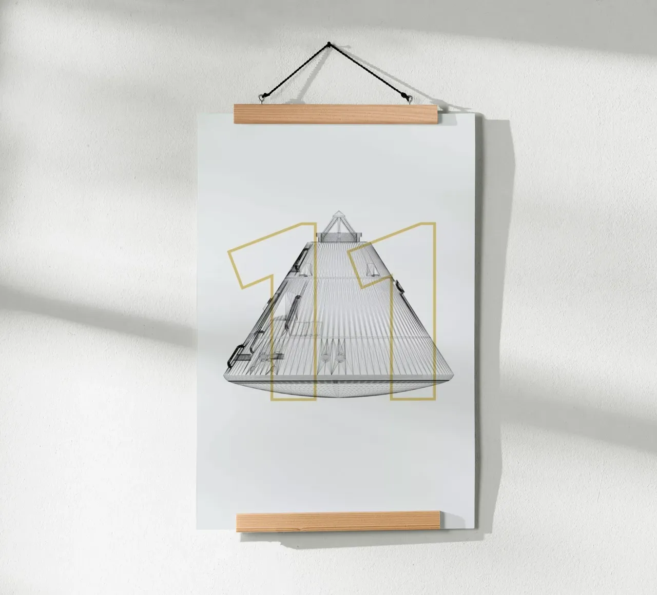 Apollo 11 1 poster da Marc Schulthess