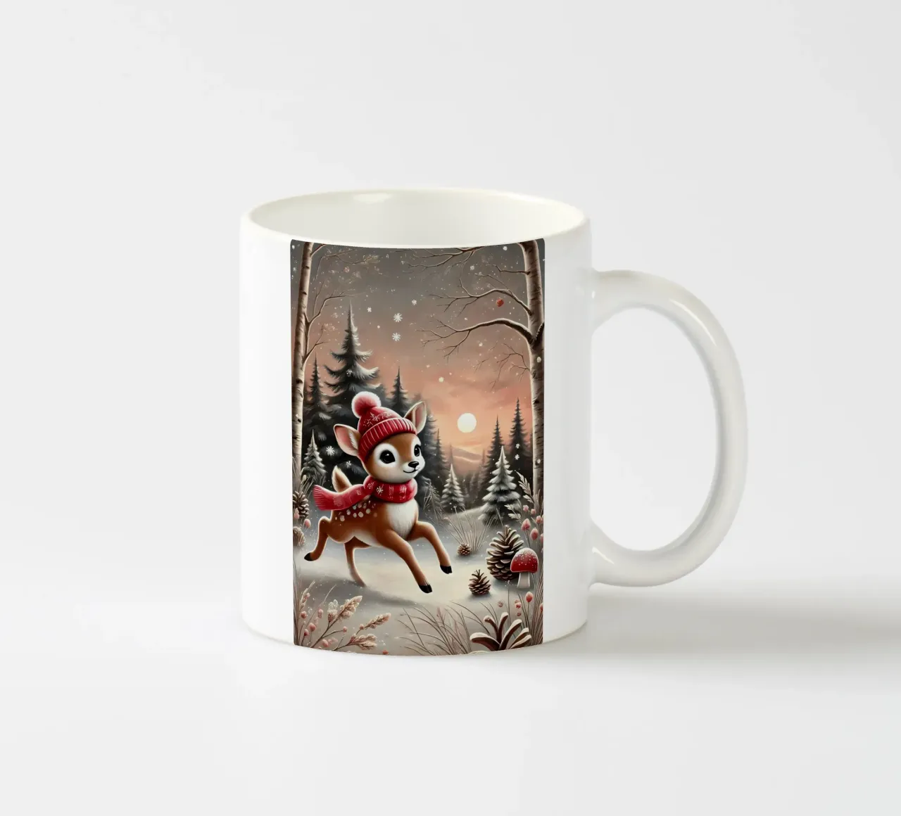 Poster minimalista 267 tazza in ceramica da Kadynce