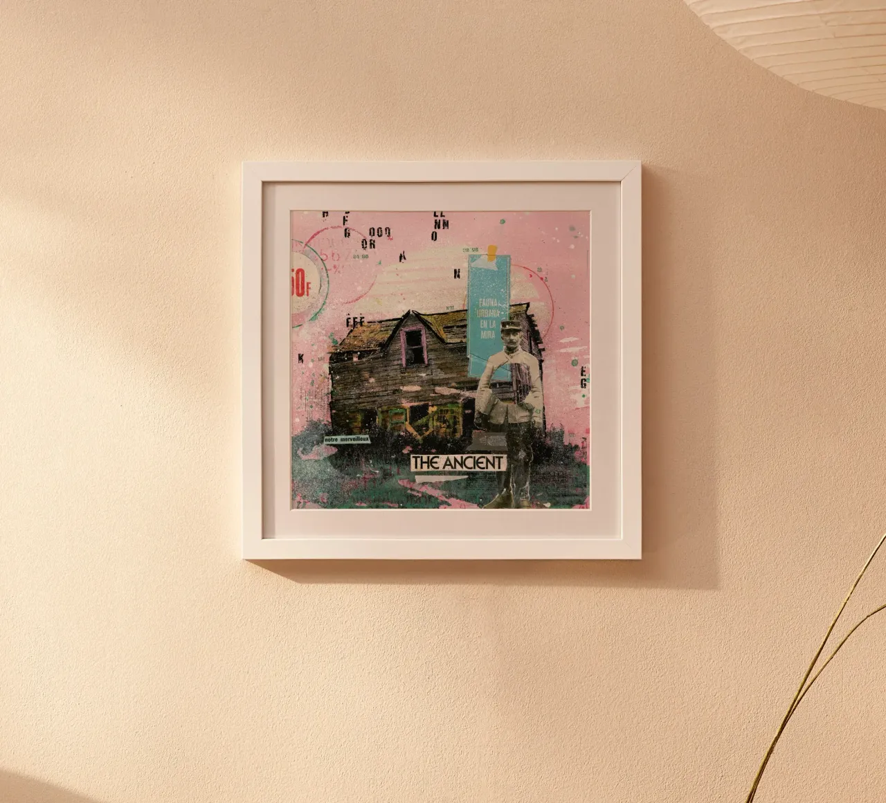 The Ancient poster con telaio in legno da Tameo