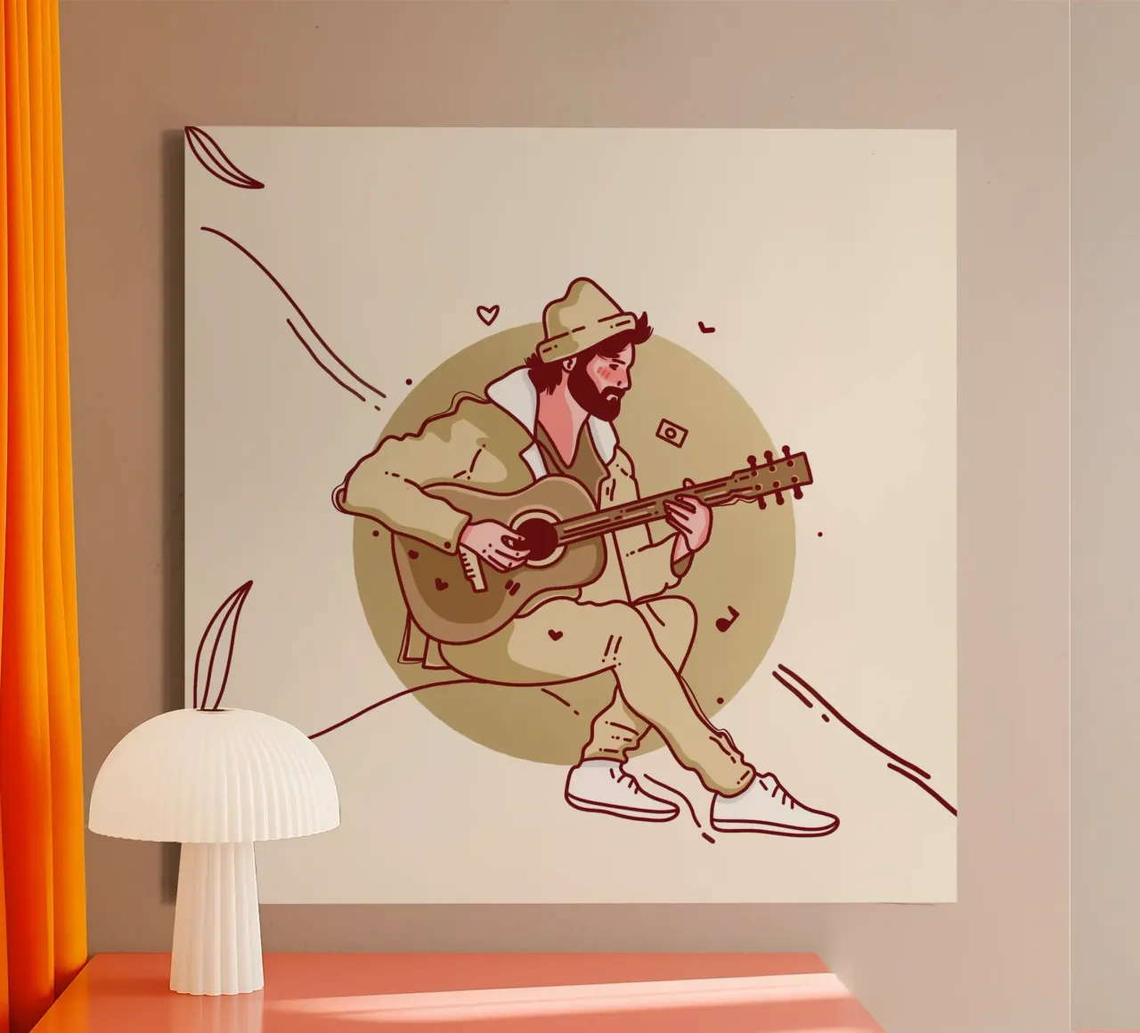 Speciaal moment-met-mezelf canvas met Baklijst van Gift For You