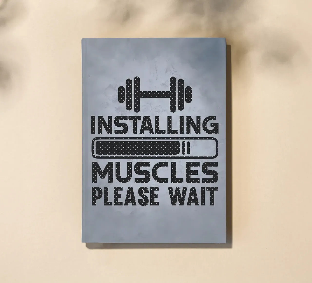 Installing Muscles Wait notebook by Delaplane