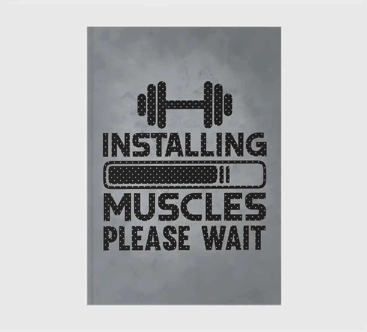Installing Muscles Wait notebook by Delaplane