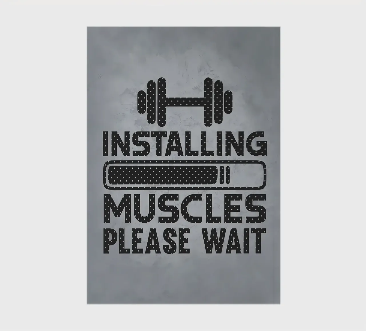 Installing Muscles Wait notebook by Delaplane