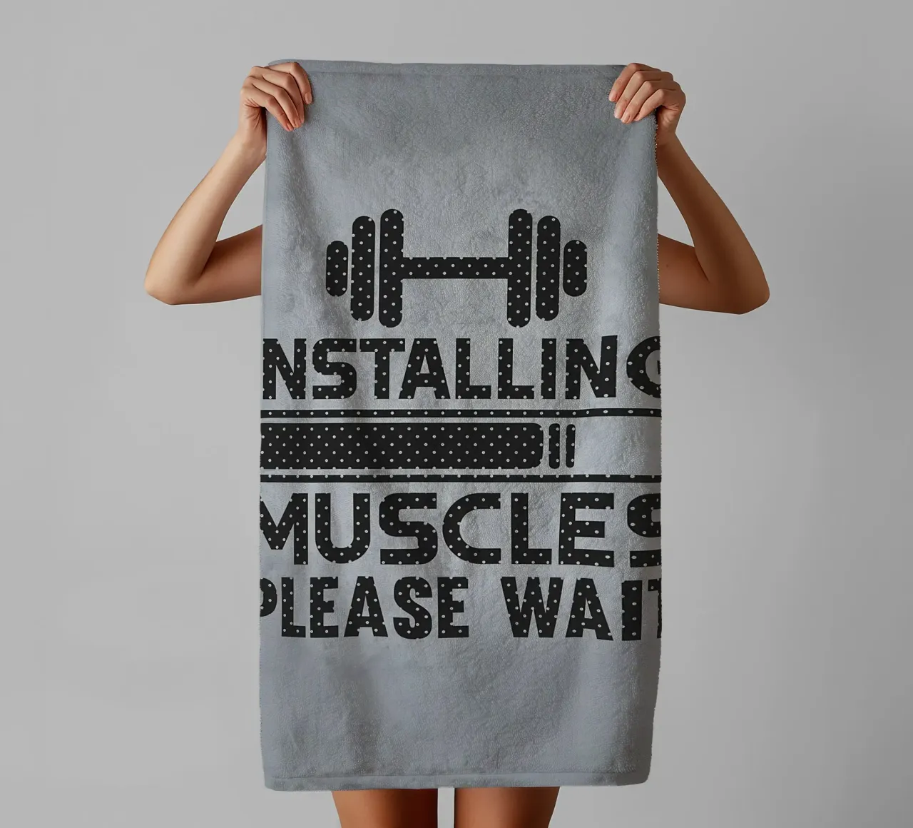 Installing Muscles Wait towel by Delaplane