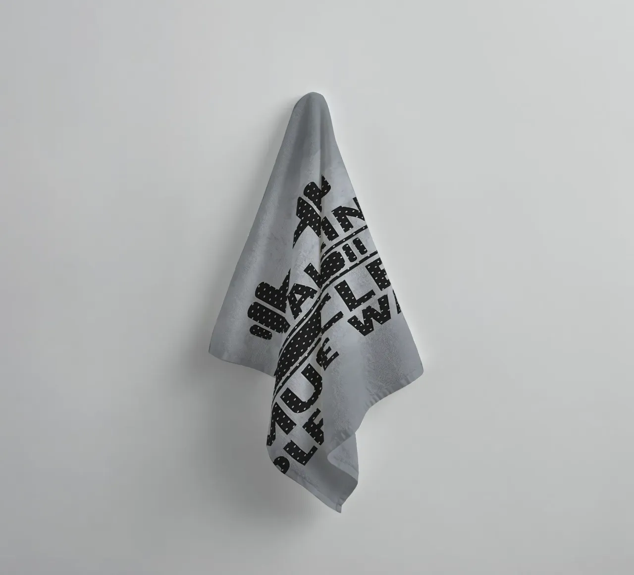 Installing Muscles Wait towel by Delaplane